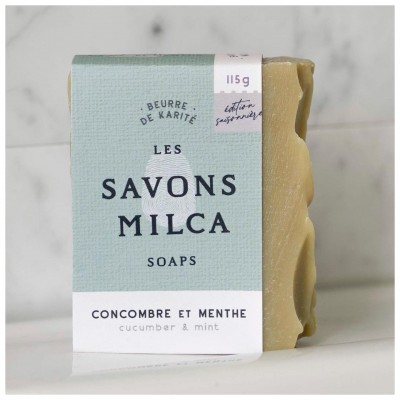 Savon Concombre et menthe (115g)